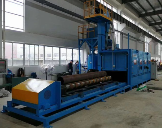 莆田喷砂机在管道除锈中的现场施工应用