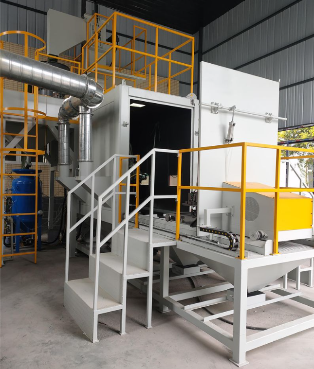 莆田全自动喷砂机 实现无人化高效生产